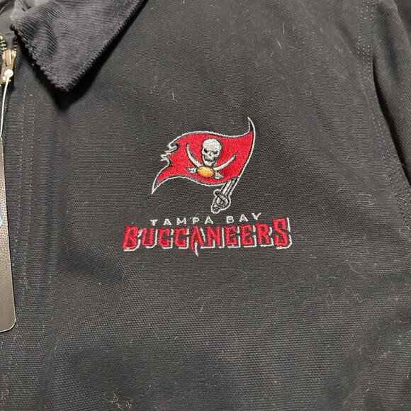 Tampa Bay Buccaneers Tradesman Carhartt Style Canvas Jacket Small NWT - Picture 2 of 4